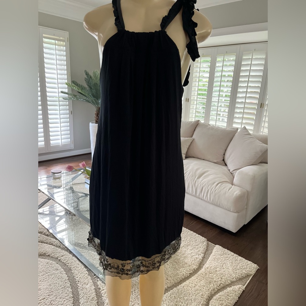 Black summer dress